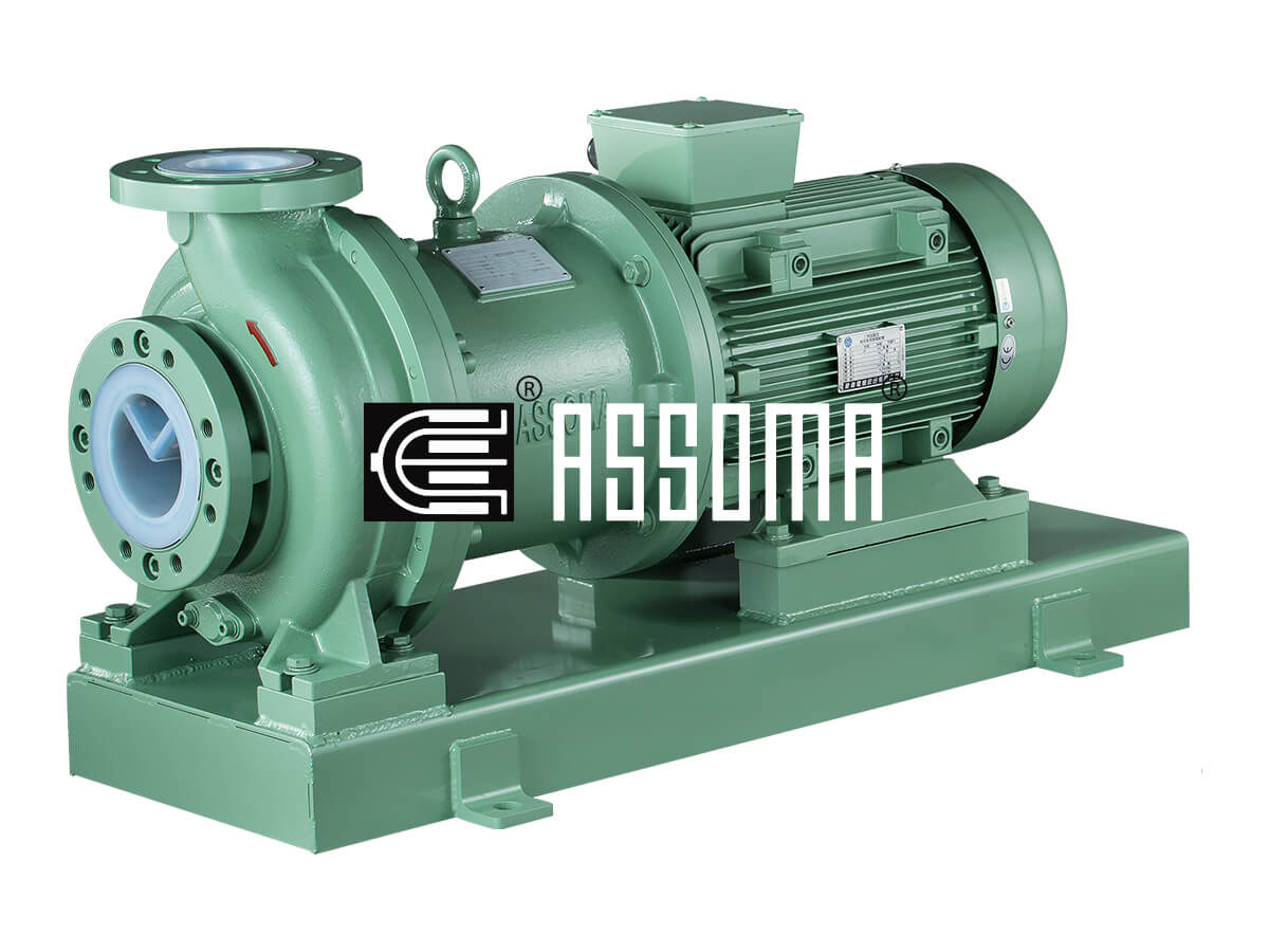 PFA-Lined Magnetic Drive Process Pump