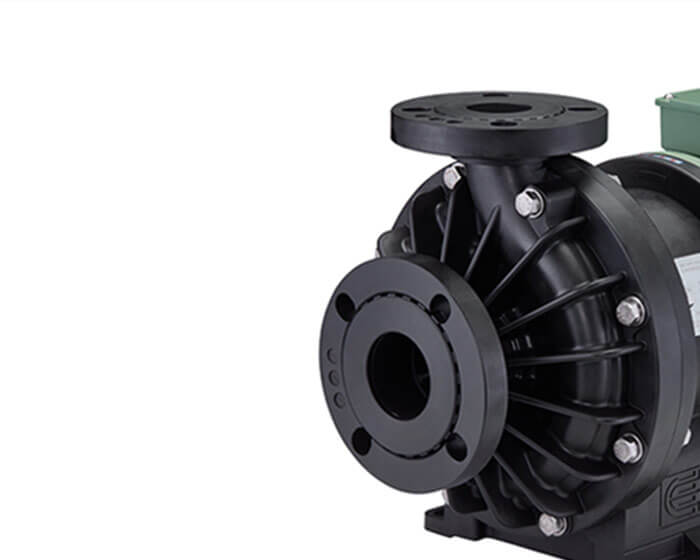 Plastic chemical pumps